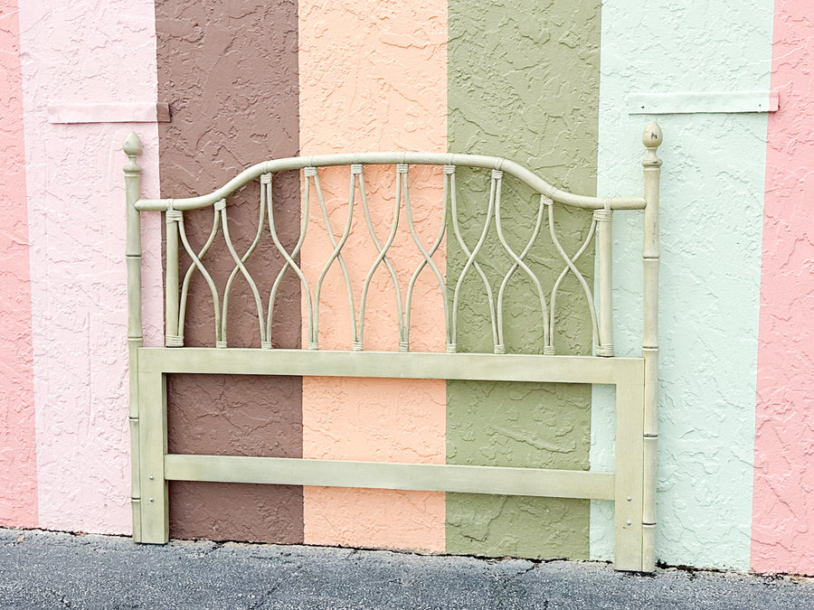 Ficks Reed Queen Rattan Headboard