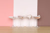 Set of Four Shell Chic Coupes