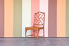 Faux Bamboo Chippendale Side Chair