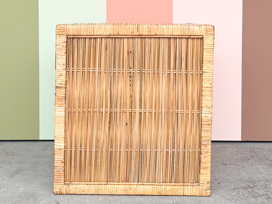 Island Style Rattan Nightstand