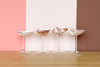 Set of Four Shell Chic Coupes