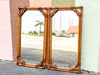 Pair of Drexel Rattan Mirrors