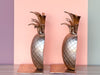 Pair of Brass Pineapple Bookends