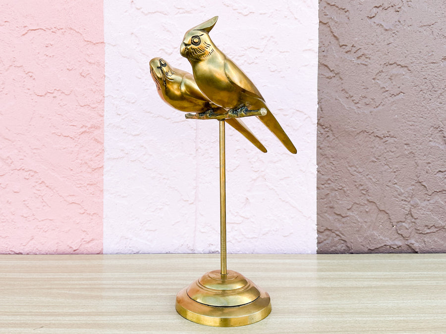 Tropical Brass Love Birds