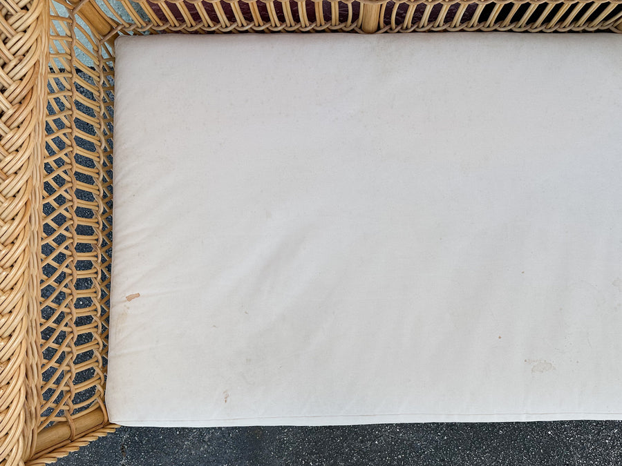 Bielecky Brothers Braided Rattan Sofa