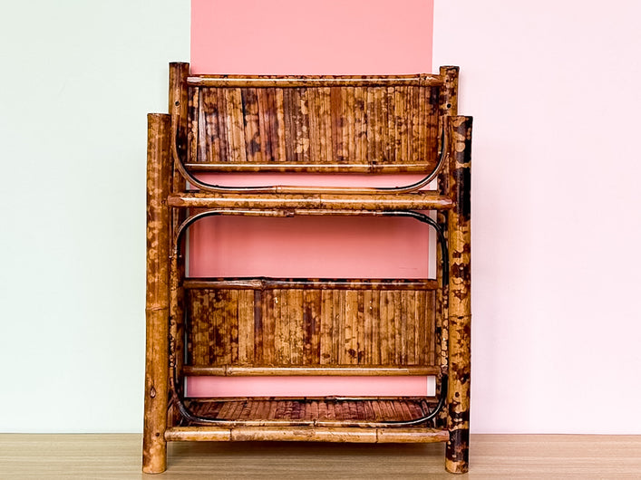 Tortoiseshell Bamboo Shelf