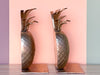 Pair of Brass Pineapple Bookends