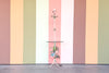 Sweet Floral Tole Table Lamp