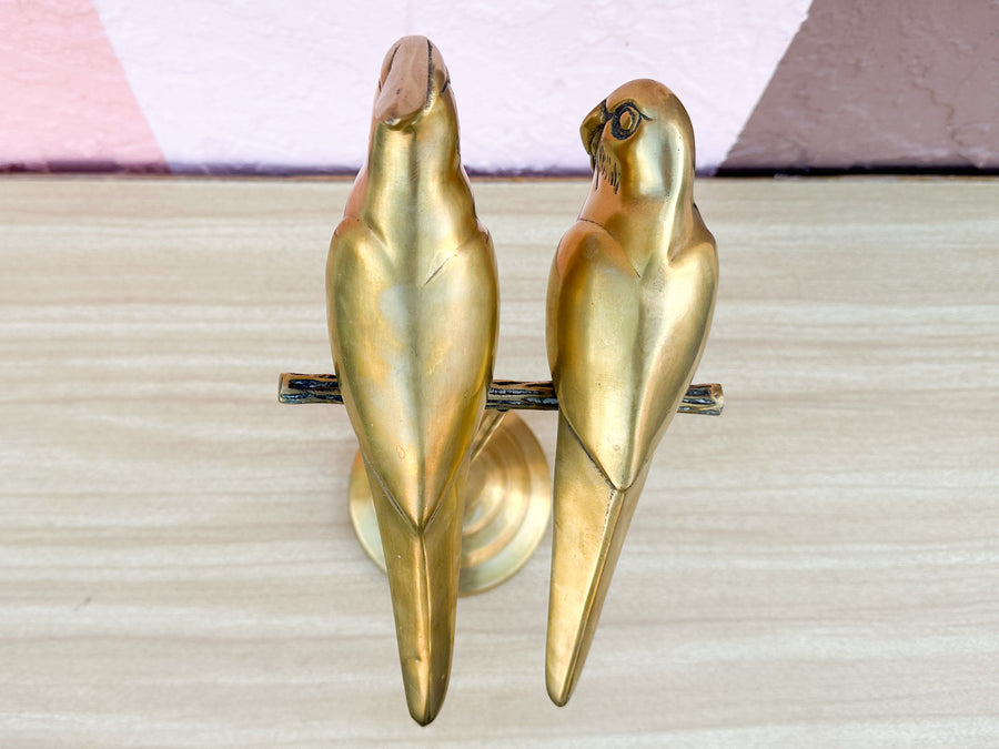 Tropical Brass Love Birds