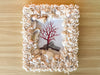Shellegance Framed Vintage Coral Print