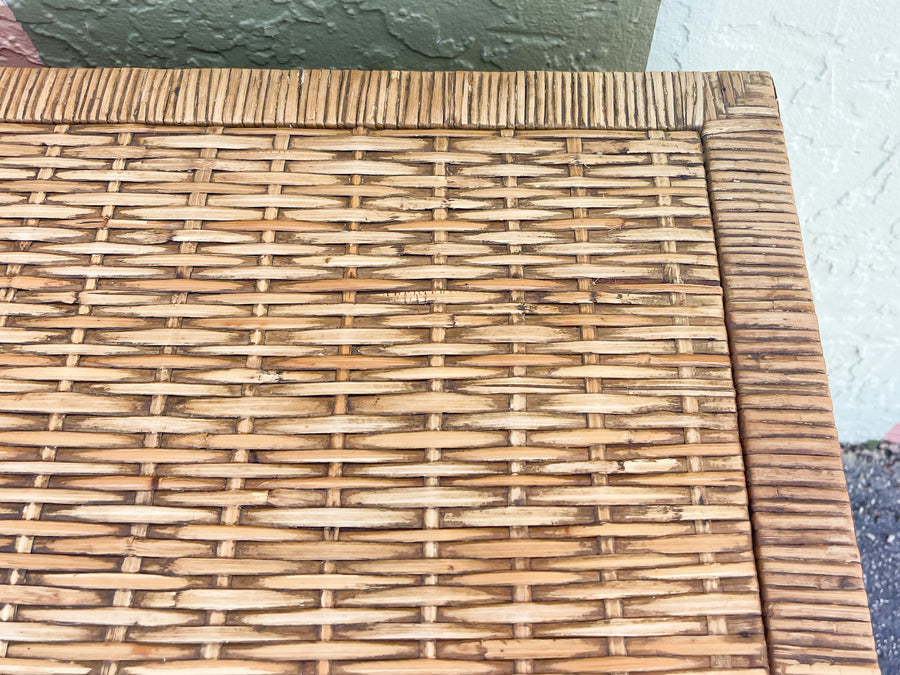 Island Style Rattan Wrapped Dresser