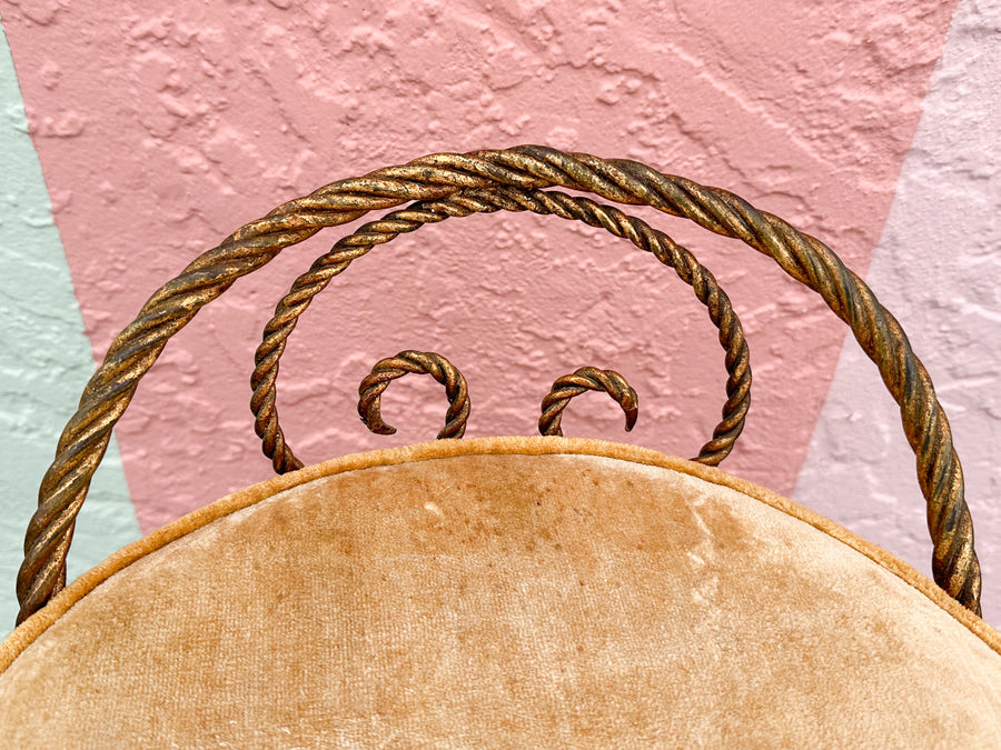 Regency Style Tassel Stool