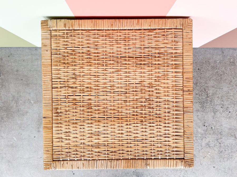 Island Style Rattan Nightstand