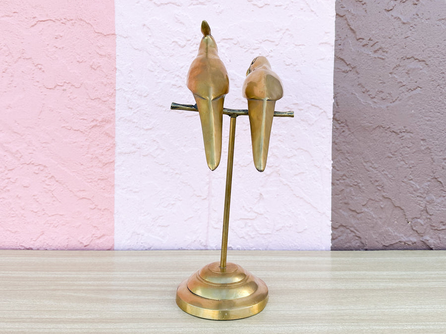 Tropical Brass Love Birds
