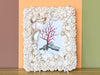Shellegance Framed Vintage Coral Print
