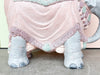 Cute Pastel Plaster Elephant Garden Seat