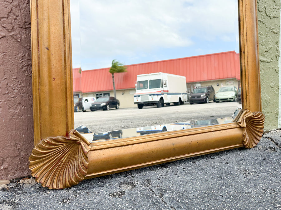 Regency Chic Shell Mirror