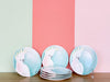 Set of Seven Cockatoo Plates