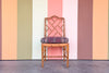 Faux Bamboo Chippendale Side Chair