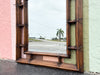 Large Henrendon Island Style Rattan Mirror