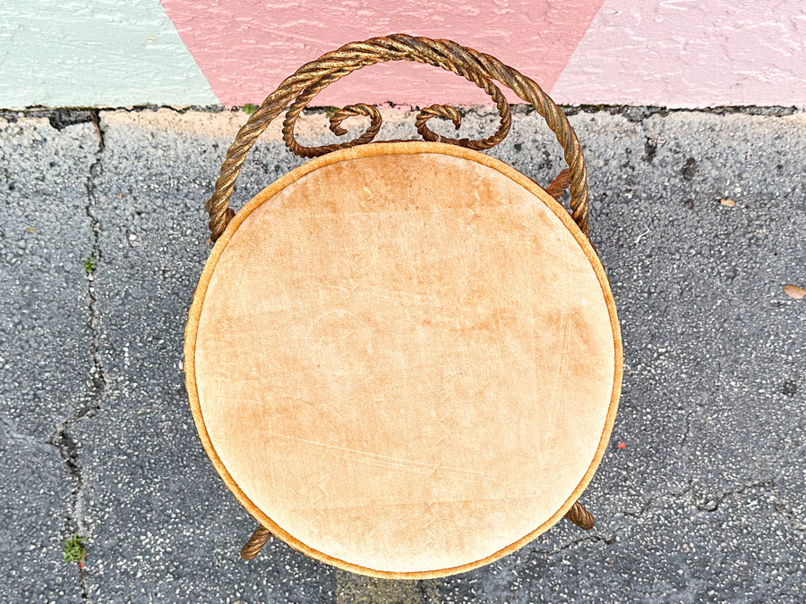 Regency Style Tassel Stool