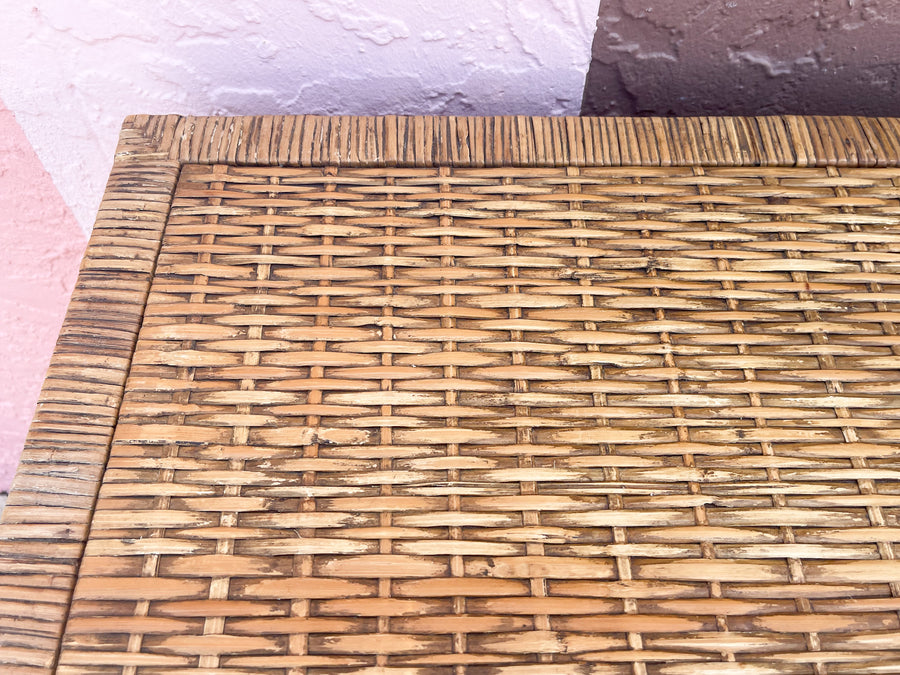 Island Style Rattan Wrapped Dresser
