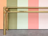 MCM Mastercraft Style Brass Console