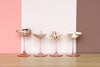 Set of Four Pink Shell Chic Coupes