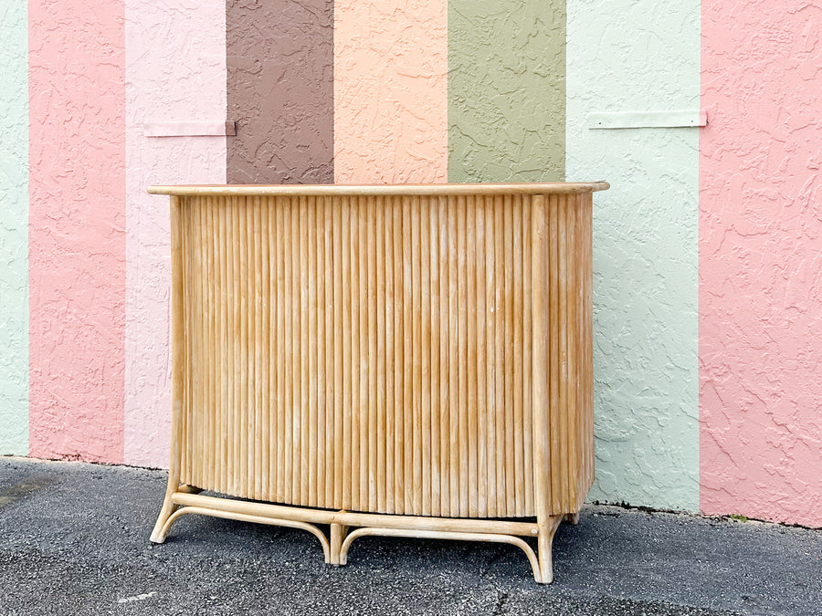 Old Florida Rattan Bar