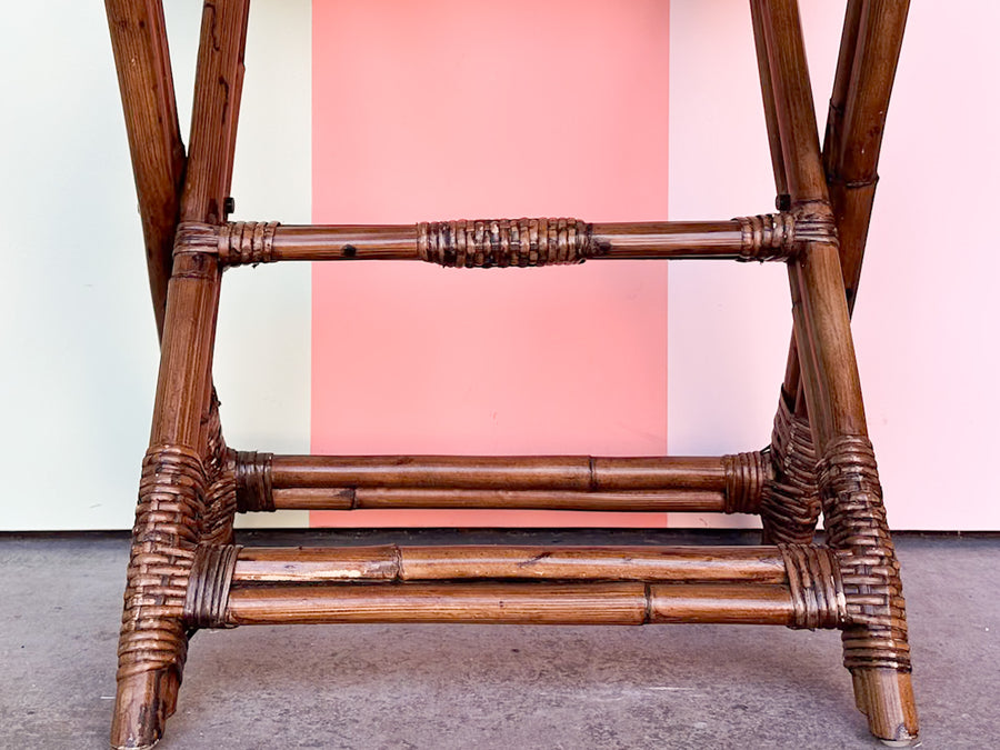 Bamboo Luggage Rack