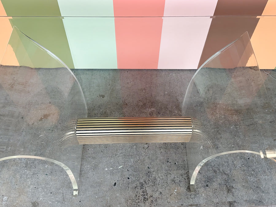 MCM Lucite Dining Table