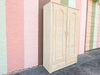 Pencil Reed Rattan Armoire