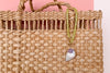 Palm Beach Regency's Citron Jade Gemstone and Shell Bag Charm