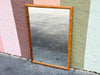 Wood Faux Bamboo Mirror