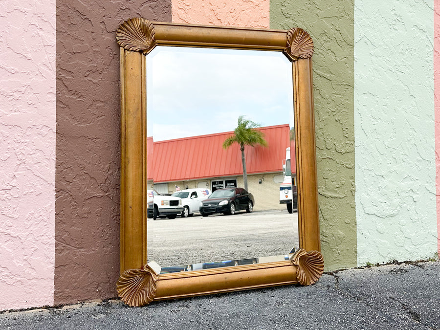 Regency Chic Shell Mirror