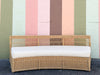 Bielecky Brothers Curved Rattan Sofa