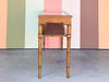 Handsome Faux Bamboo and Cane Console