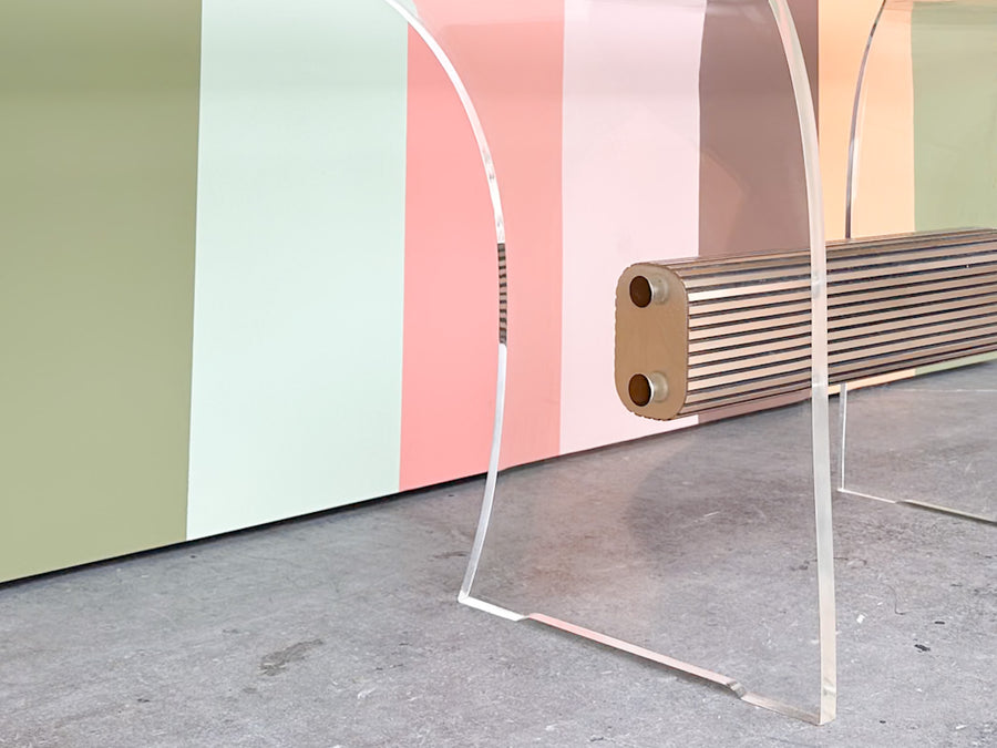 MCM Lucite Dining Table
