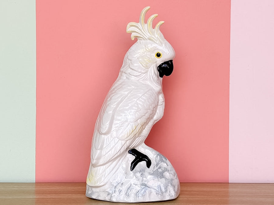 White Cockatoo Figurine