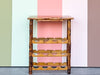 Tortoiseshell Rattan Wine Rack
