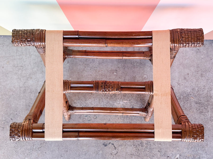 Bamboo Luggage Rack