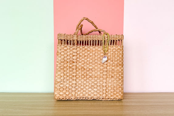 Palm Beach Regency Shell Bag Bauble — Citron Jade