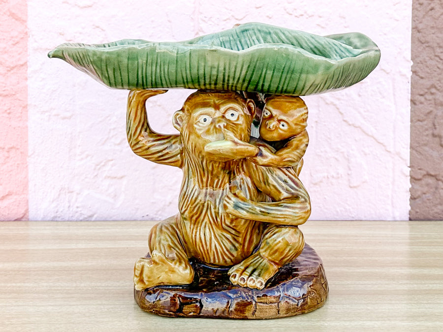Two Monkeys Trinket Dish
