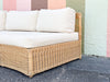 Bielecky Brothers Curved Rattan Sofa