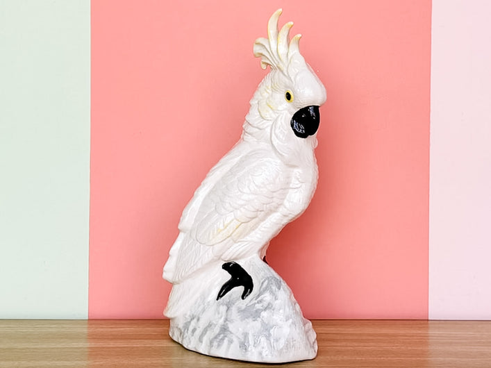White Cockatoo Figurine