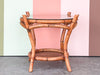 Sweet Rattan and Cane End Table