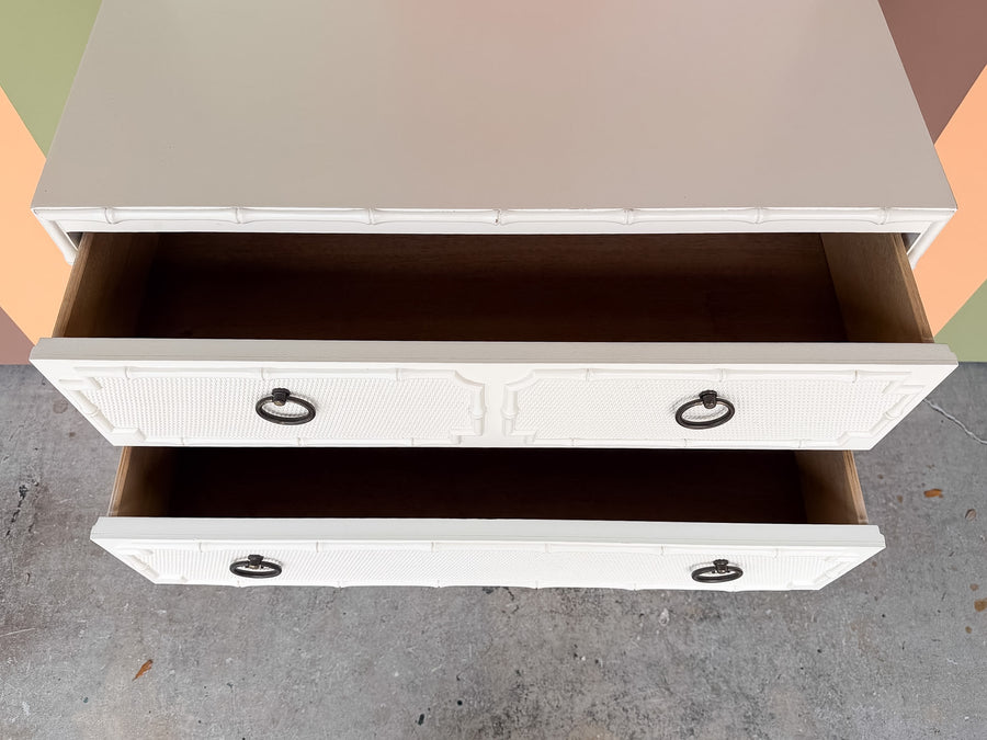Faux Bamboo Omega Tall Chest