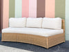 Bielecky Brothers Curved Rattan Sofa
