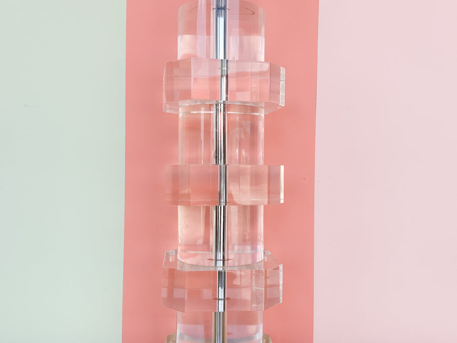 Lovely Lucite Lamp