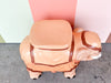 Sweet Sherbet Ceramic Elephant Garden Seat